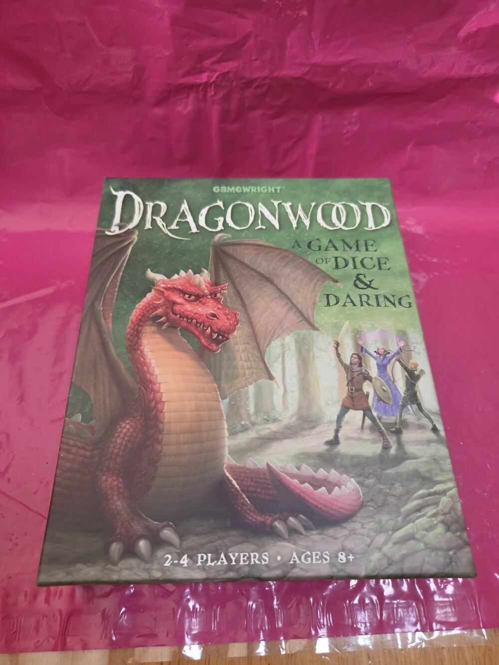 Dragonwood, A Game Of Dice And Daring By Gamewright Games Complete EUC